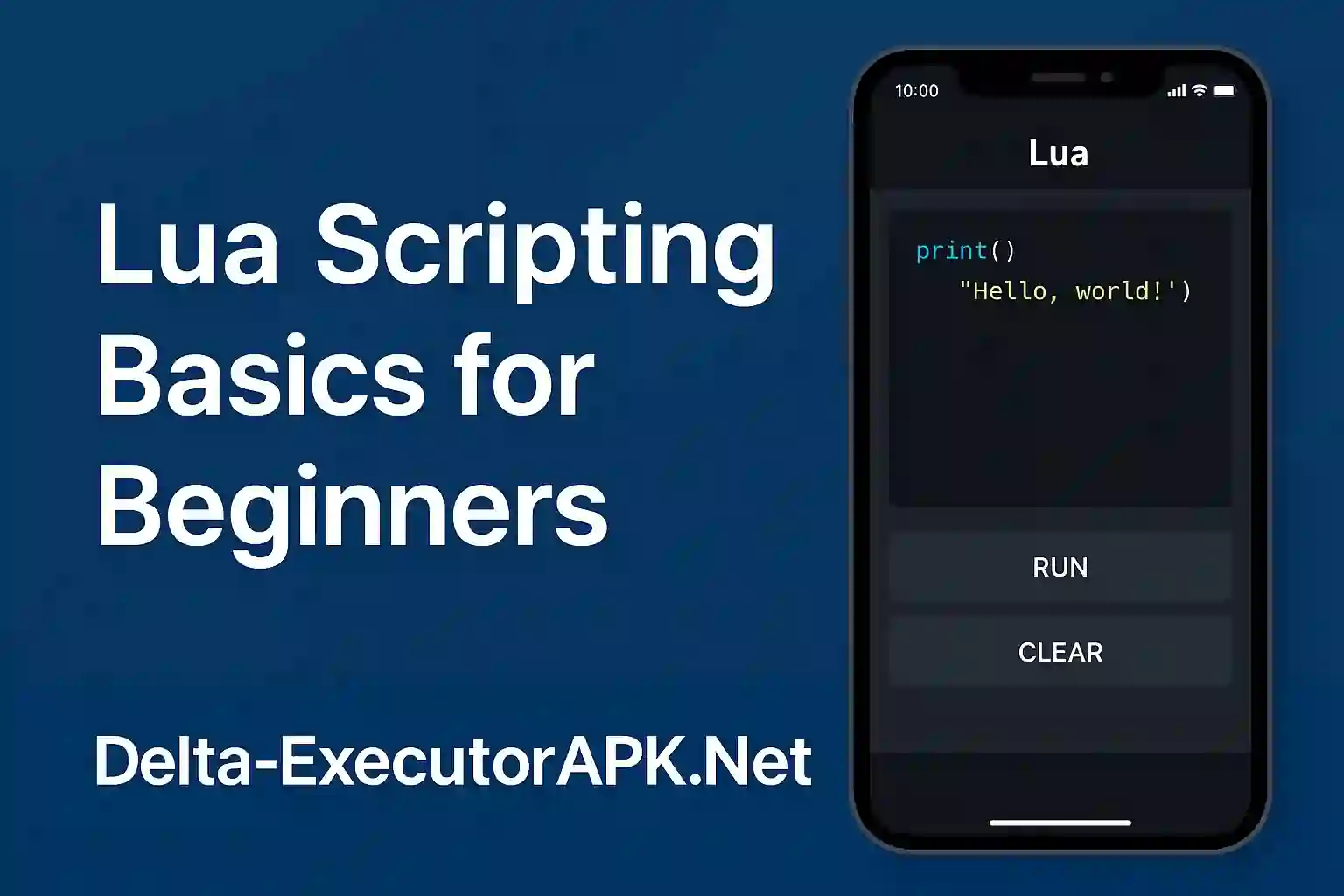 Lua Scripting Basics for Beginners